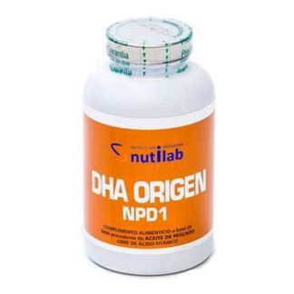 DHA Origen NPD1 Nutilab  - 30 cápsulas