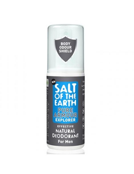 Desodorante Hombre Pure Armour Salt of the Earth - spray 100 ml.