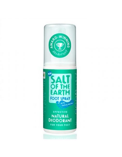 Desodorante Pies Salt of the Earth - spray 100 ml.