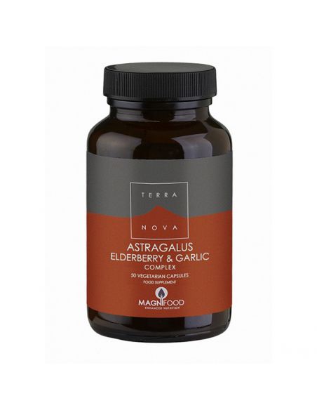 Astragalo, Saúco y Ajo Complex Terranova - 100 cápsulas