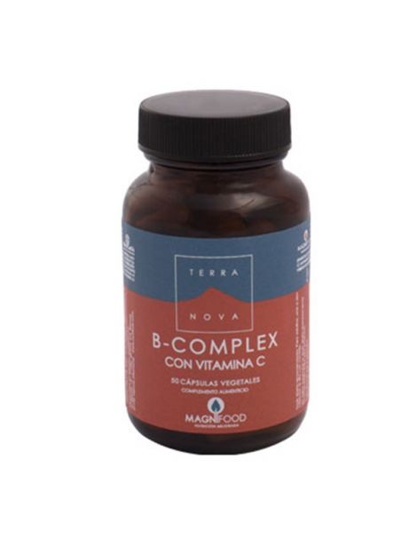 B-Complex con Vitamina C Terranova - 100 cápsulas