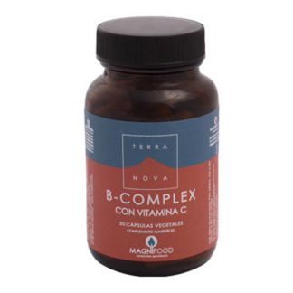 B-Complex con Vitamina C Terranova - 50 cápsulas