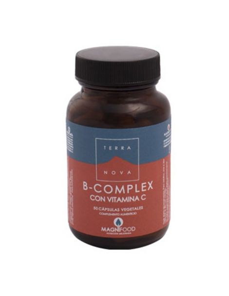 B-Complex con Vitamina C Terranova - 50 cápsulas