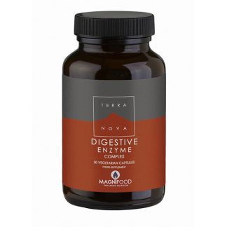 Enzimas Digestivas Complex Terranova - 50 cápsulas