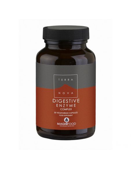 Enzimas Digestivas Complex Terranova - 50 cápsulas