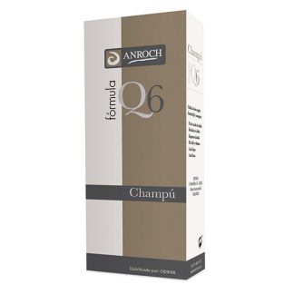 Champú Anticaída Fórmula Q6 Anroch Fharma - 250 ml.