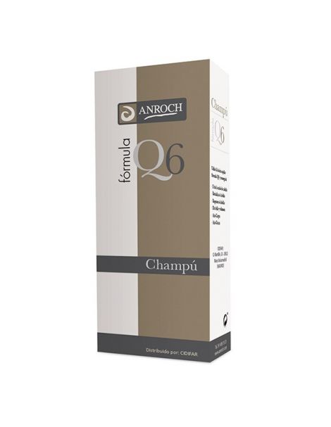 Champú Anticaída Fórmula Q6 Anroch Fharma - 250 ml.