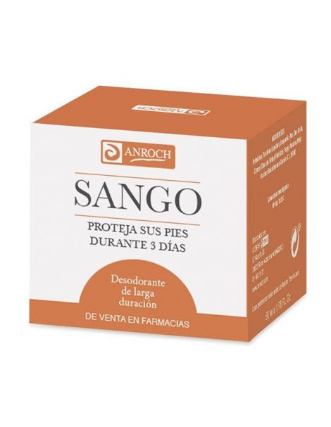 Desodorante Sango para Pies Anroch Fharma - 50 ml.