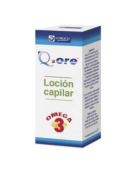 Loción Capilar Q.Ore Omega 3 Anroch Fharma - 50 ml.