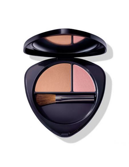Colorete Dúo 03 Sun-Kissed Nectarine Dr. Hauschka - 5.7 gramos