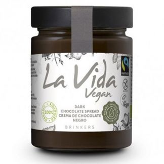 Crema de Chocolate Negro La Vida Vegan - 270 gramos