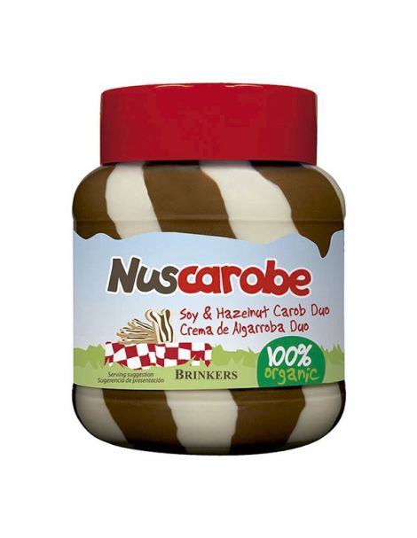 Crema de Algarroba Duo Nuscarobe - 400 gramos