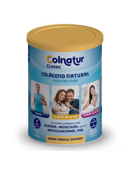 Colnatur Colágeno Clásico Sabor Vainilla - 300 gramos