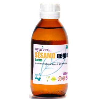 Aceite de Sésamo Negro Ayurveda Auténtico - 500 ml.