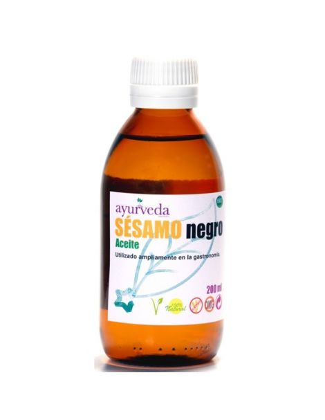 Aceite de Sésamo Negro Ayurveda Auténtico - 500 ml.