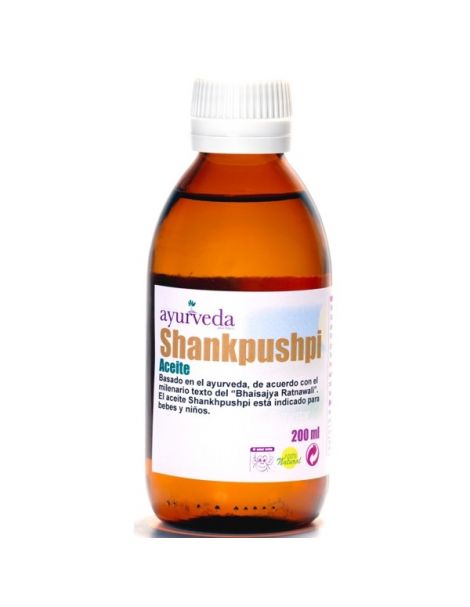 Aceite Shankhpushpi Ayurveda Auténtico - 500 ml.