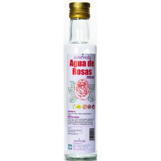 Agua de Rosas Rojas Ayurveda Auténtico - 500 ml.