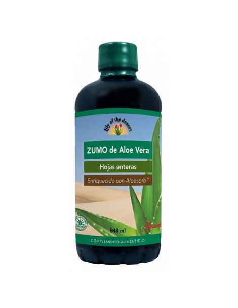 Zumo de Aloe Vera Lily of the Desert - 946 ml.