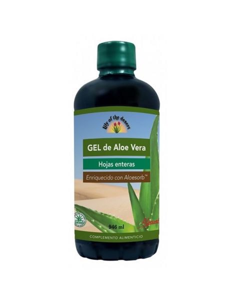 Gel de Aloe Vera Oral 99% Lily of the Desert - 946 ml.