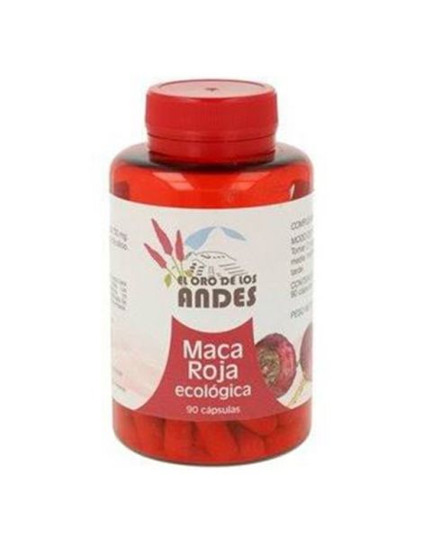 Maca Roja El Oro de los Andes - 90 cápsulas