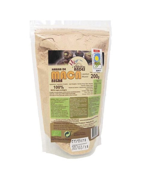 Maca Negra El Oro de los Andes - 200 gramos