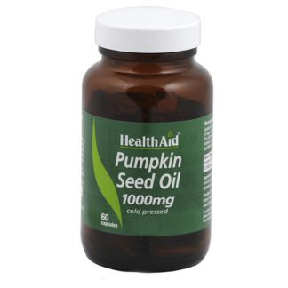 Aceite de Semilla de Calabaza Health Aid - 60 cápsulas
