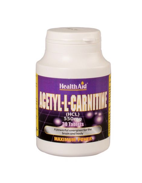 Acetyl-L-Carnitine Health Aid - 30 comprimidos