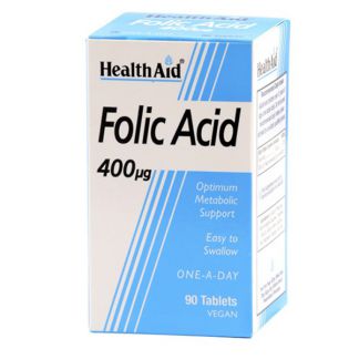 Ácido Fólico Health Aid - 90 comprimidos