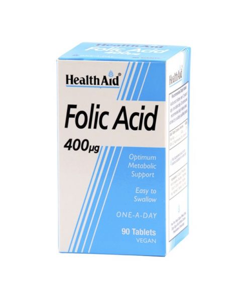 Ácido Fólico Health Aid - 90 comprimidos