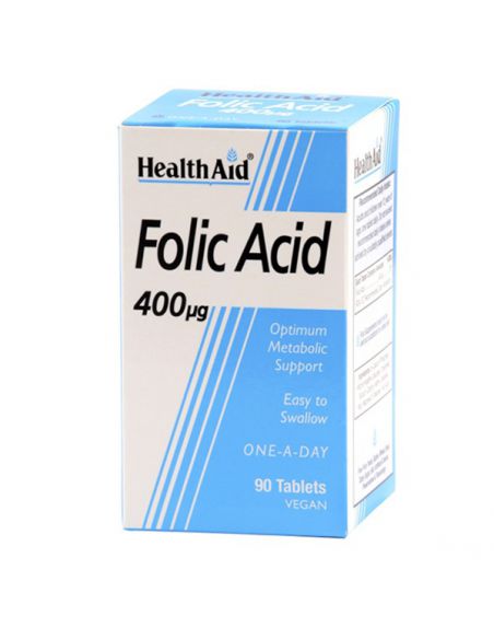 Ácido Fólico Health Aid - 90 comprimidos