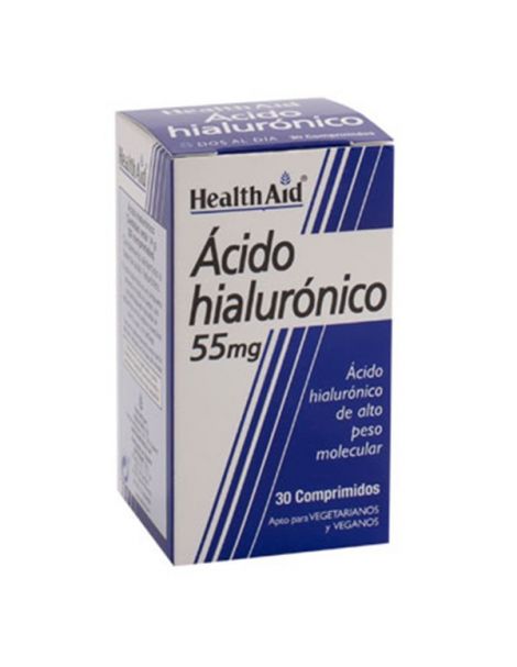 Ácido Hialurónico Health Aid - 30 comprimidos