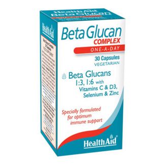 Beta Glucan Complex Health Aid - 30 cápsulas