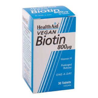 Biotina Health Aid - 30 comprimidos