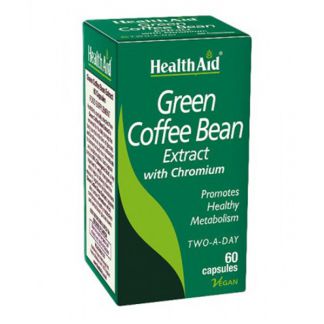 Café Verde con Cromo Health Aid - 60 cápsulas