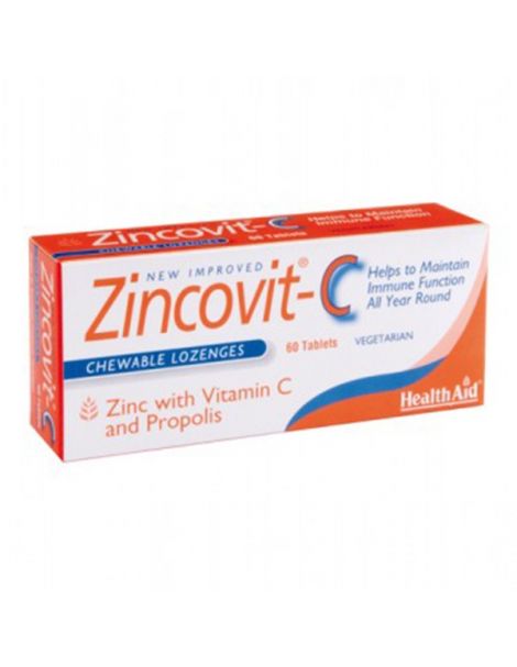 Zincovit-C Health Aid - 60 comprimidos