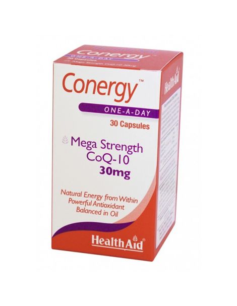 Conergy (Q10 + Vitamina E) Health Aid - 30 cápsulas