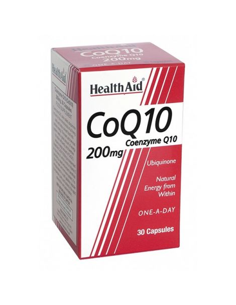 CoQ10 200 mg Health Aid - 30 cápsulas