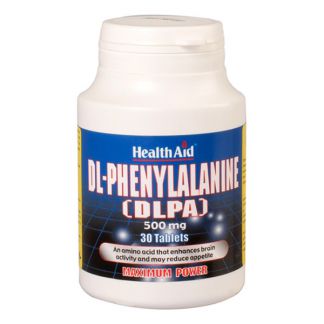 DLPA (DL-Phenylalanine) Health Aid - 30 comprimidos