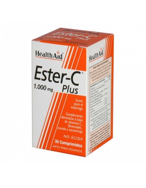 Ester C Plus 1000 mg Health Aid - 30 comprimidos