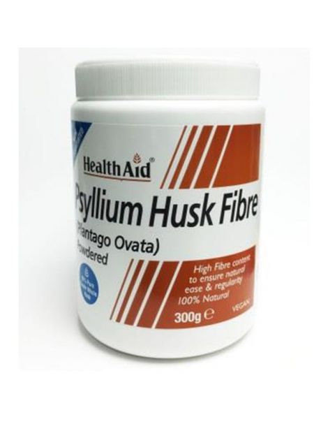 Fibra de Cáscara de Psyllium Health Aid - 300 gramos