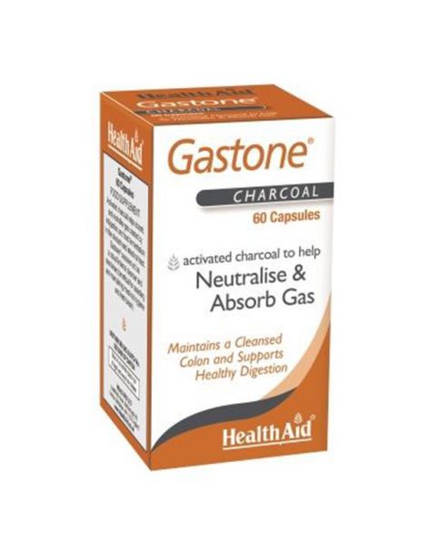 Gastone (Carbón Puro) Health Aid - 60 cápsulas