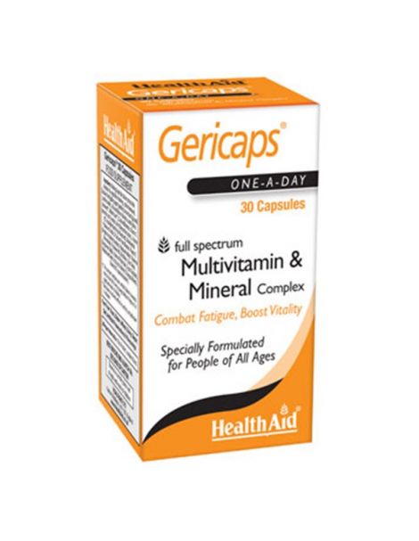 Gericaps Multinutriente Health Aid - 30 cápsulas