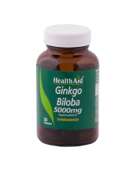 Ginkgo Biloba Health Aid - 30 cápsulas
