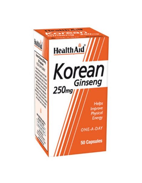 Ginseng Coreano Health Aid - 50 cápsulas
