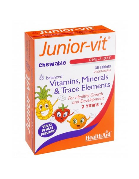 Junior Vit Health Aid - 30 comprimidos