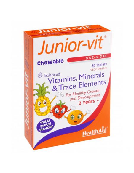Junior Vit Health Aid - 30 comprimidos