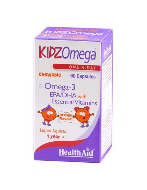 KidzOmega Health Aid - 60 cápsulas