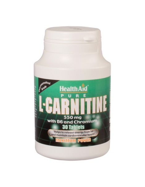 L-Carnitina Health Aid - 30 comprimidos
