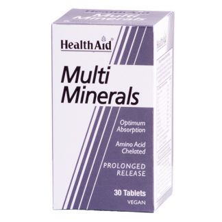 Multiminerales Health Aid - 30 comprimidos