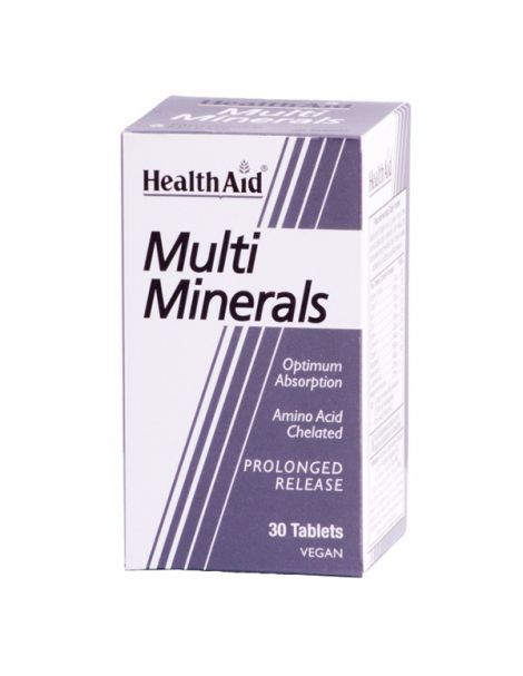 Multiminerales Health Aid - 30 comprimidos